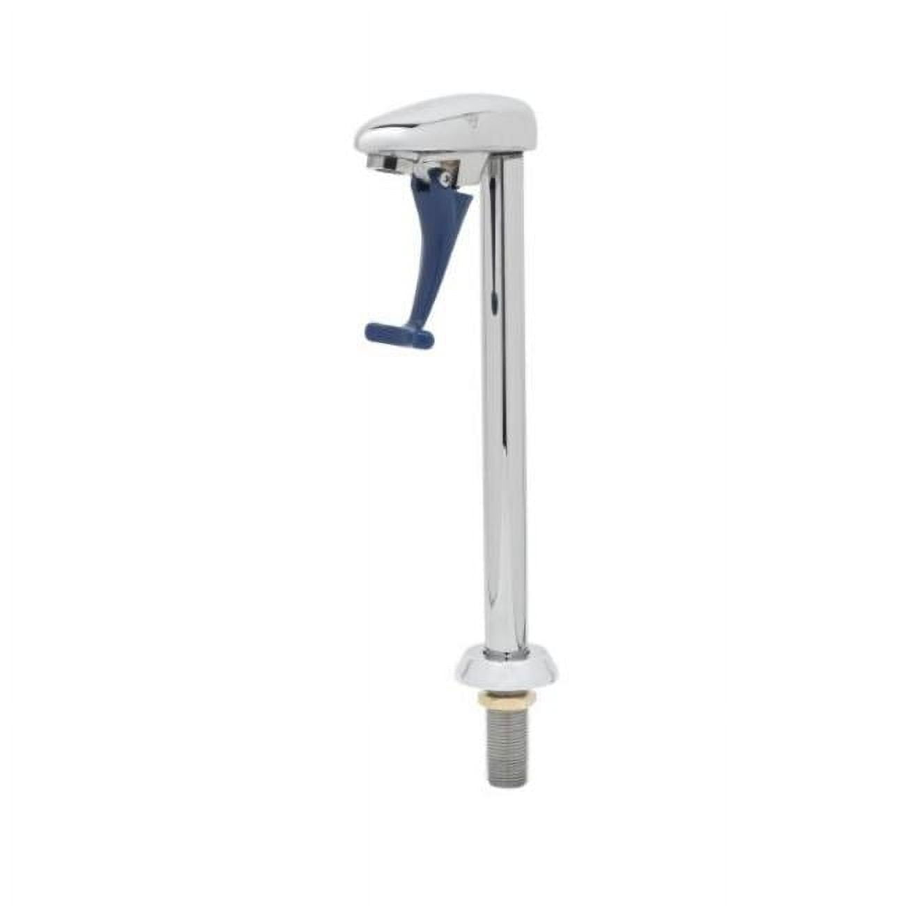 12-Inch Chrome Deck Mount Push Back Glass Filler