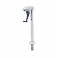 thumbnail image 1 of t&s brass b-1210-12 12-inch deck mount pedestal glass filler with 1/2-inch npt male shank, 1 of 2