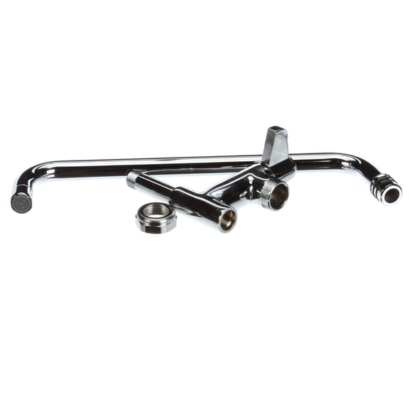 T&S Brass 5AFL12 Faucet with Add-On for Pre-Rinse and 12-Inch Swivel Spout
