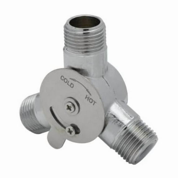 T&S Brass 5EF-0006 Manual Mixing Valve for Electronic Faucets