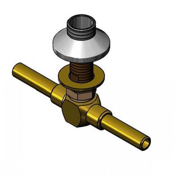 T&S Brass - 8'' c/c Center Body Assembly, Rigid GN Ou