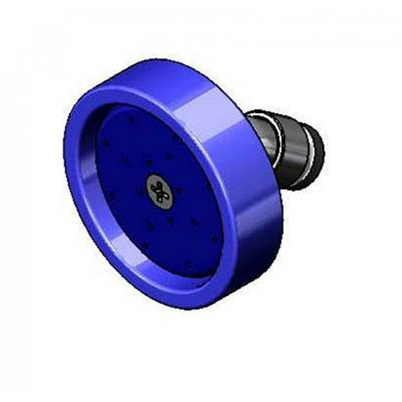 T&S Brass - Angled Blue Spray Head Assembly, High-Fl