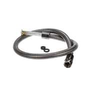T&S Brass B-0042-H2A Hose, 42-Inch Flexible Stainless Steel, Less Handle