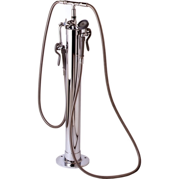 T And S Brass B-0190 2.68 GPM Single Hole Pot Filler - Chrome
