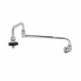 thumbnail image 1 of T&S Brass - Pot Filler, Wall Mount, 18'' Double Joint Nozzle, 1/2'' NPT Inlet, Insulated On-Off Control, 1 of 2