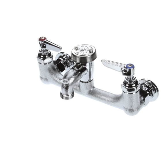 T&S Brass Service Sink Faucet, Wall Mount, 8 Centers, Vac. B-0674-RGH - Genuine OEM Replacement Part