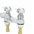 thumbnail image 1 of T&S Brass B-0831-02VR-PA Brass 4 in Deck Mount Pivot Action Faucet, 1 of 1