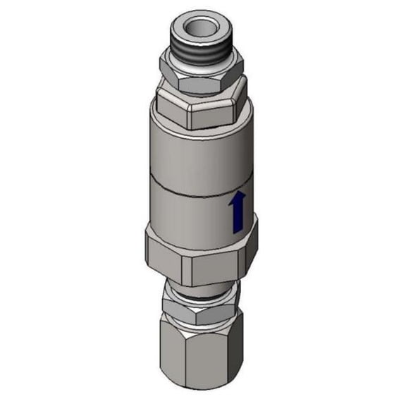 T&S Brass B-0977 Vacuum Breaker, Dual-Check, Adapters Included for 034A Application (3/4-14UN Female x Male)