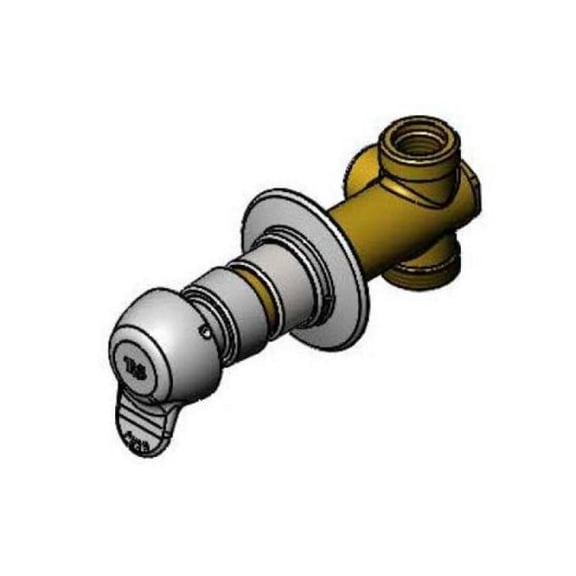 T&S Brass B-1029-PA Concealed Straight Bypass Valves