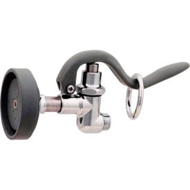 Chrome Stainless Steel Wall Mount Pre-Rinse Faucet Unit