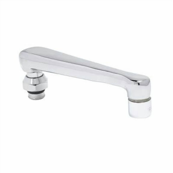 T&S Brass - 6'' Swivel Cast Spout Assembly w/ Aerator