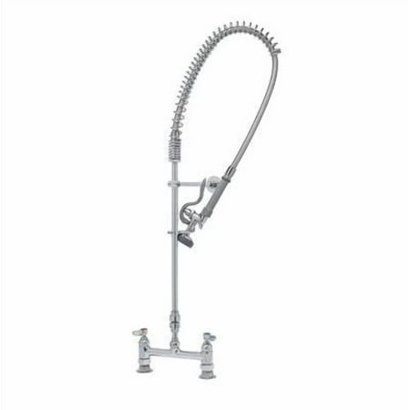 T&S Brass - Pre-Rinse Unit, B-0970-FEZ VB, B-0107 Spray Valve, Inlet Supply Nipples, 12'' Wall Bracket