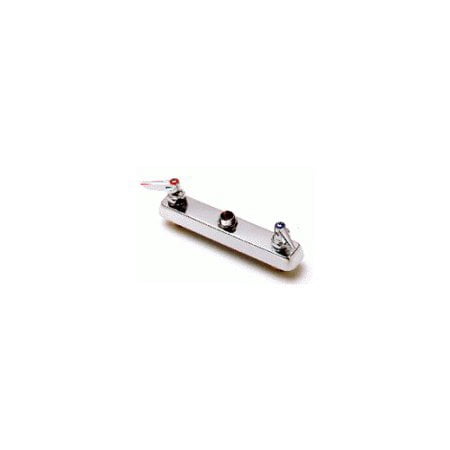 T&S Brass - Workboard Faucet, Deck Mount, 8'' Centers, 6'' Swivel Gooseneck, Lever Handles