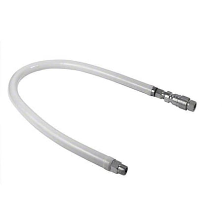 T&S Brass HG-4D-48K Gas Hose Connector for Movable Gas Appliances. 48" length with 3/4" NPT Male Connections. Includes Quick Disconnect.