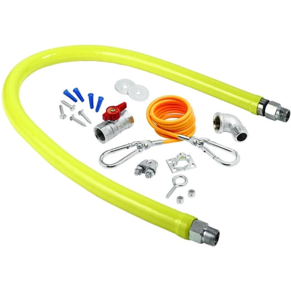 T&S Brass HG-2C-36K Connector Hose