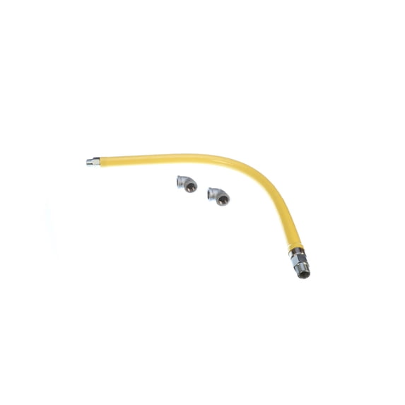 T&S Brass Gas Hose, Free Spin Fittings, 3/4 Npt, 36 Long HG-2D-36 - Genuine OEM Replacement Part
