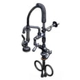 thumbnail image 1 of T&S Brass MPZ-2DCV-06-CR Mini-Pre-Rinse unit: B-0113 w/ B-0107, 6 Swivel Nozzle, Ceramas, Vb, Club Handles, 1 of 1