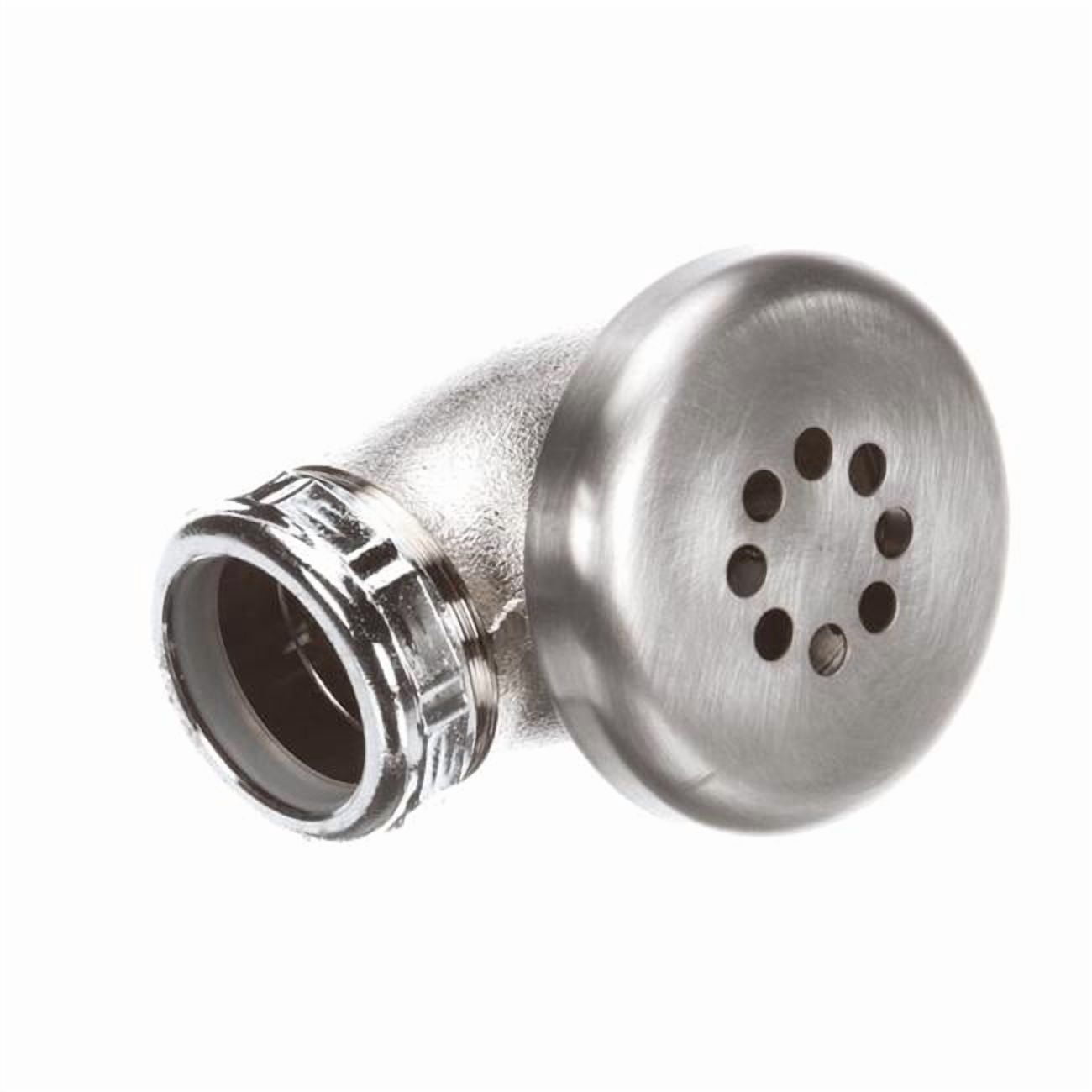 T&S Brass 011356-45 Overflow Head Assembly - Chrome Plated Brass, Steel ...