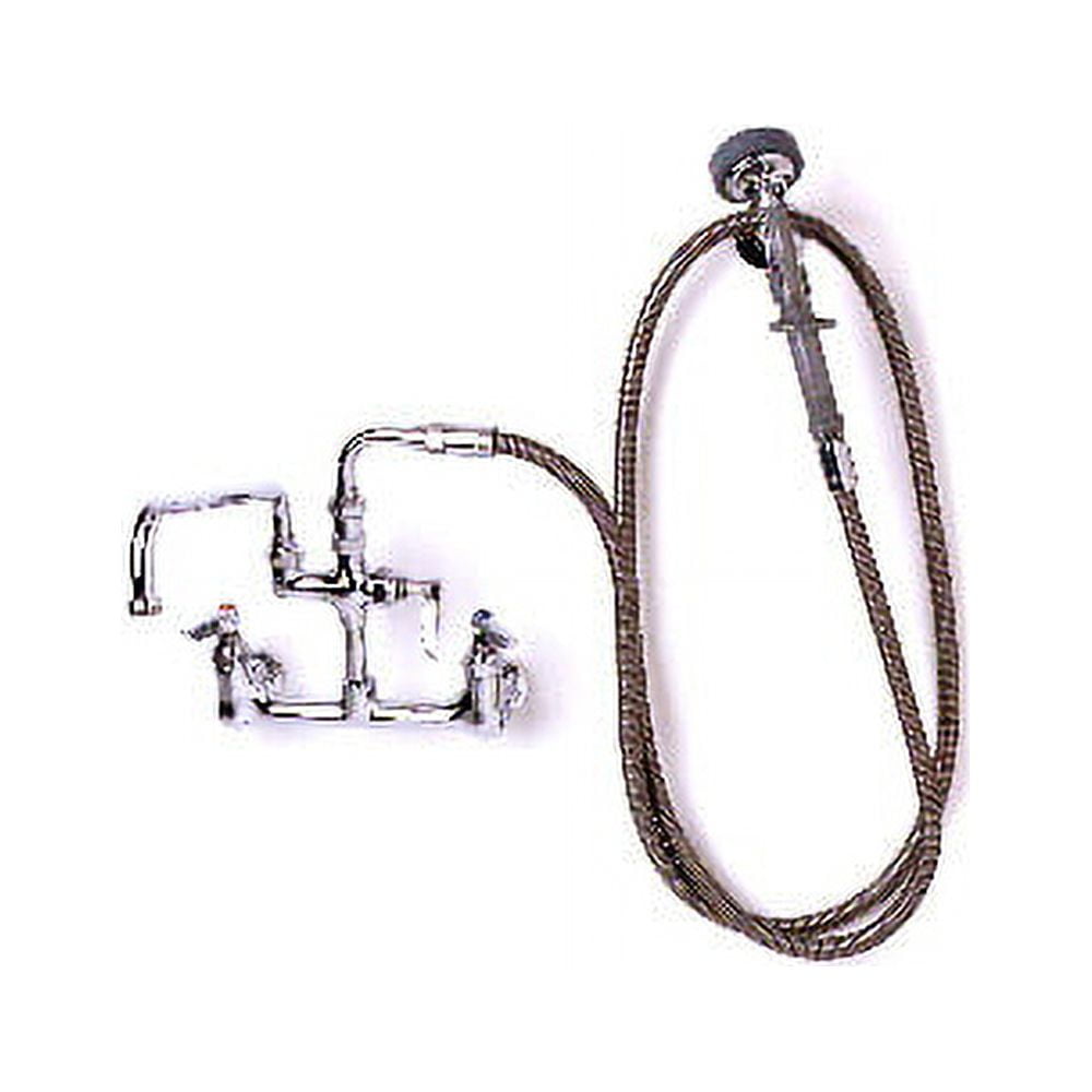 T&S Brass PreRinse Bedpan Washer with Swing Spout and Spray Unit