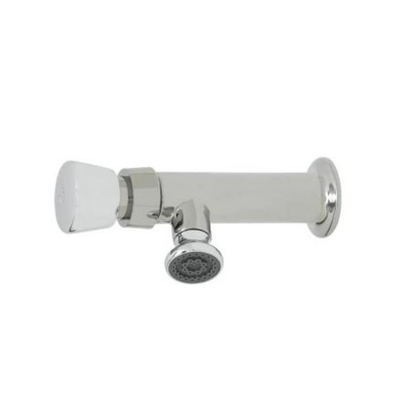 T And S Brass B-0800 Metering Faucet, Single Temperature, 1/2" Npt Female Inlet, Rosespray