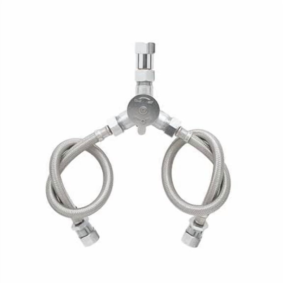 T&S Brass - Temperature Control Mixing Valve, 18'' Fl