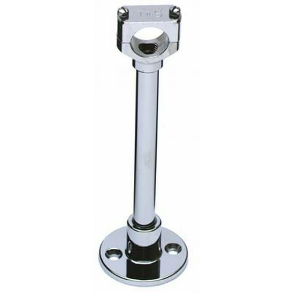 T&S Brass - 6'' Wall Bracket Assembly for 1/2'' Riser Pipe, Mounting Hardware Included