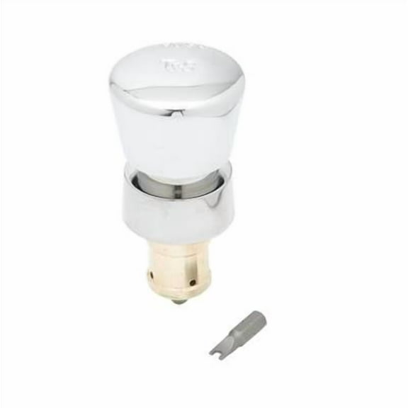 T&S Brass - Metering Cartridge, Blank Push Button