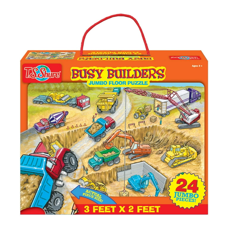 Busy Building 24 pc Floor Puzzle Busy Building 24 pc Floor Puzzle
