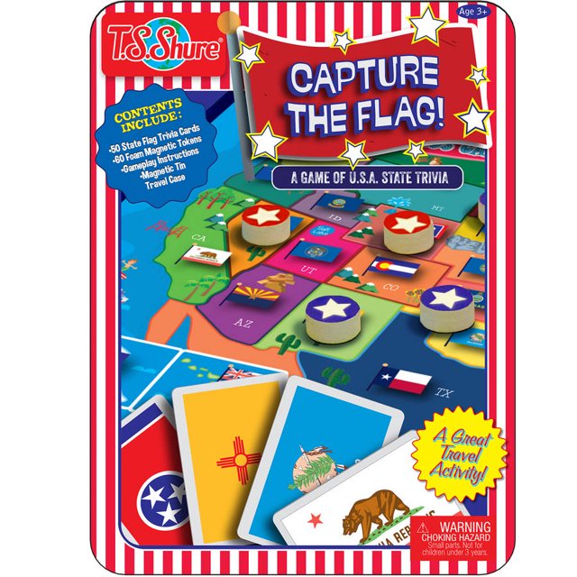 T.S. Shure Capture the Flag Game Tin