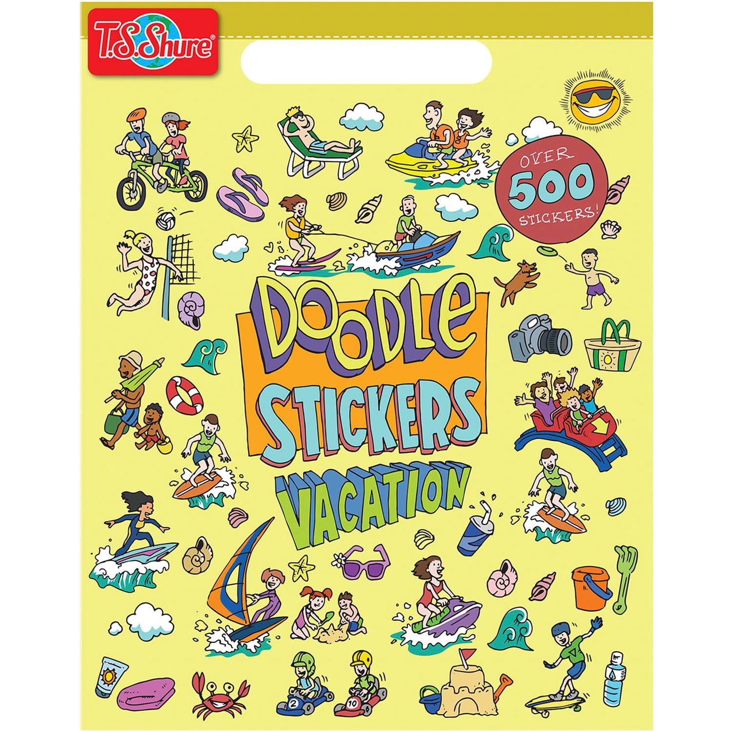 T.S. Shure Doodle Vacation Sticker Book