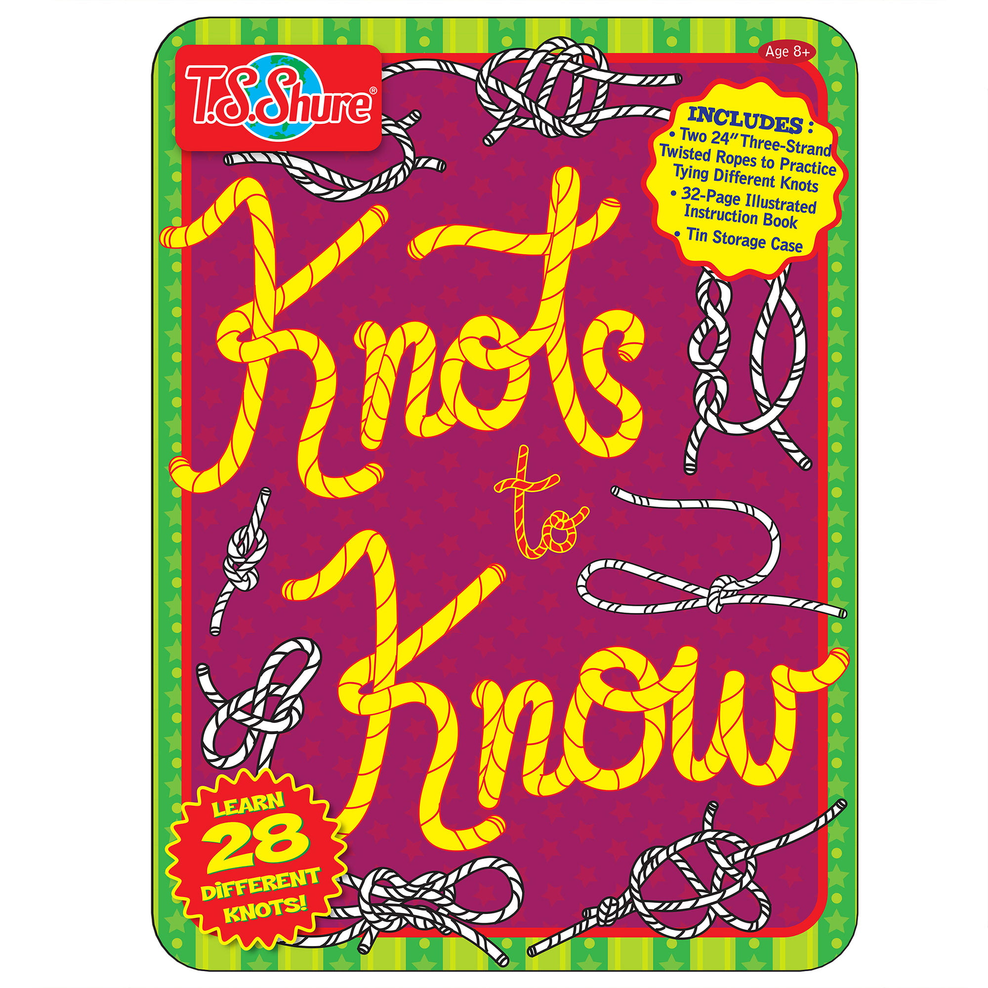 T.S. Shure Knots To Know Activity Tin 