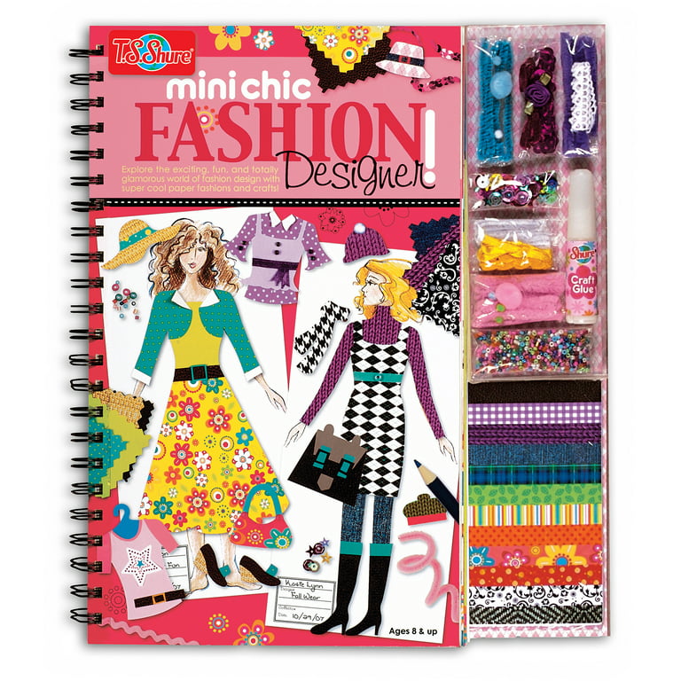 Hot Focus Fashion Stylist Kit - Fashion Design Sketchbook with 12 Erasable  Colored Pencils, 1 - Fred Meyer