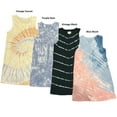 thumbnail image 1 of T&S by Thread & Supply Ladies Tie Dye Sleeveless Dress (Blue Blush, L), 1 of 2