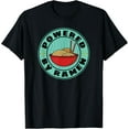 thumbnail image 1 of T-SHIRT Ramen Noodles, Japanese Food, Powered By Ramen Design T-Shirt mens t shirt，black，women，funny，misfits，men，journey, 1 of 4