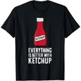 thumbnail image 1 of T-SHIRT Tomato Ketchup Lover Everything Is Better With Ketchup T-Shirt mens t shirt，black，women，funny，misfits，men，journey, 1 of 4