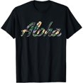 thumbnail image 1 of T-SHIRTAloha Vintage Tropical Floral Hawaiian Hawaii Souvenir Gift T-Shirt mens t shirt，black，women，funny，misfits，men，journey, 1 of 4