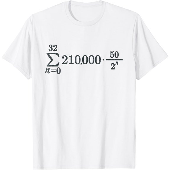 T-SHIRTBitcoin Mathematical Formula For Cypherpunks Crypto Lovers T-Shirt mens t shirt,white,women,funny,misfits,men,journey