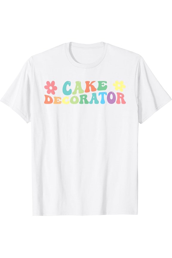 T-SHIRTCake Decorator Cake Decorating T-Shirt mens t shirt,white,women,funny,misfits,men,journey