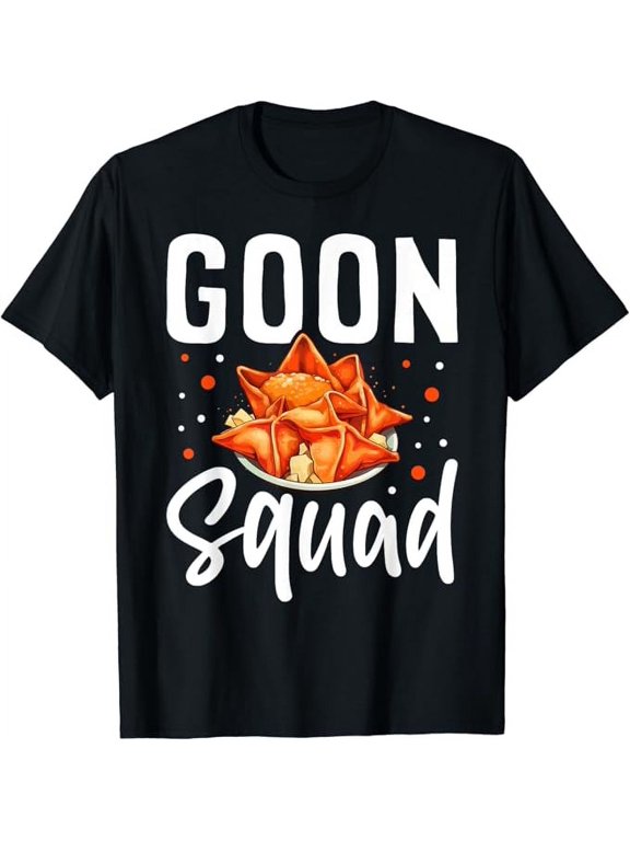 T-SHIRTGoon Squad Funny Crab Rangoon Chinese Food T-Shirt mens t shirt,black,women,funny,misfits,men,journey