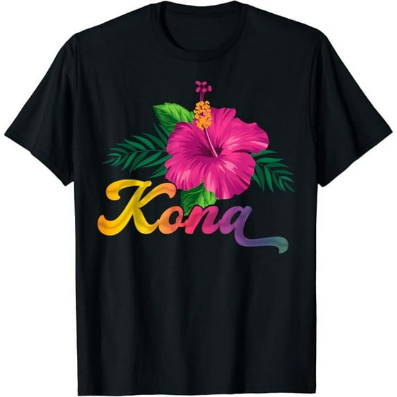 T-SHIRTHawaii Hibiscus Flowers Kona Tee Aloha State Tropic Islands T-Shirt mens t shirt,black,women,funny,misfits,men,journey
