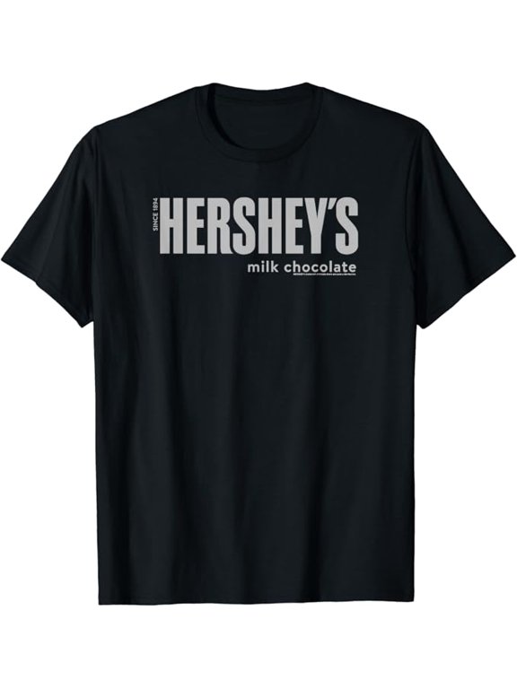 T-SHIRTHershey's Milk Chocolate Vintage Classic Candy Logo T-Shirt mens t shirt,black,women,funny,misfits,men,journey