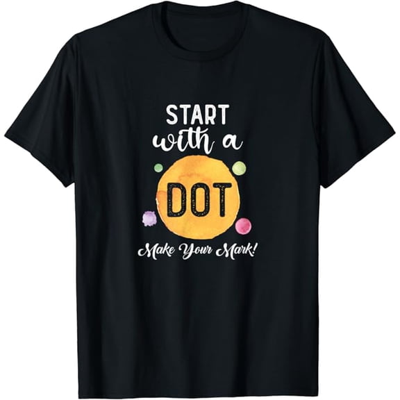 T-SHIRTInternational Dot Day Shirt 2023 Kids Boys T-Shirt mens t shirt,black,women,funny,misfits,men,journey