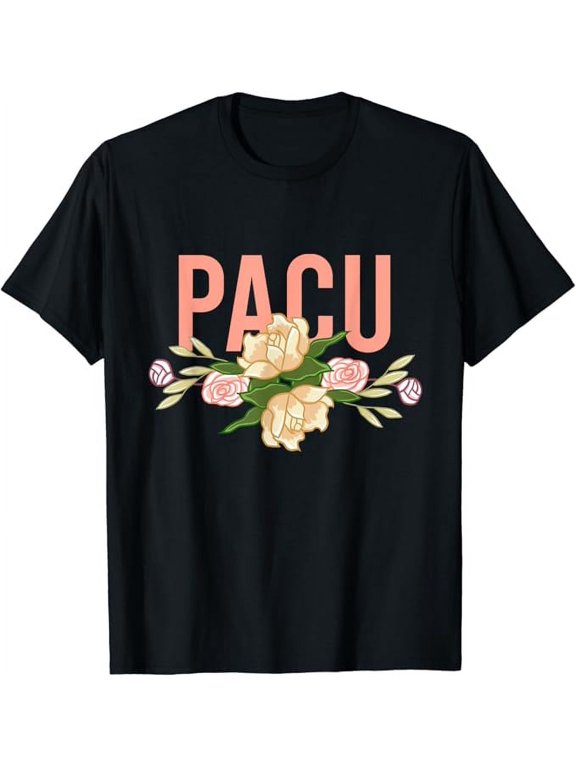 T-SHIRTPACU Floral Bar Retro Post Anesthesia Care Unit Nurse Gift T-Shirt mens t shirt,black,women,funny,misfits,men,journey