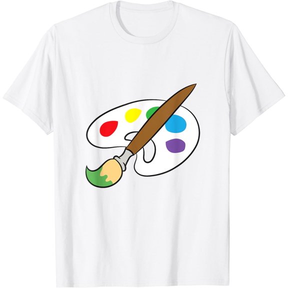 T-SHIRTPainting Drawing Art Crafts Watercolor Colorful Artist T-Shirt mens t shirt,white,women,funny,misfits,men,journey