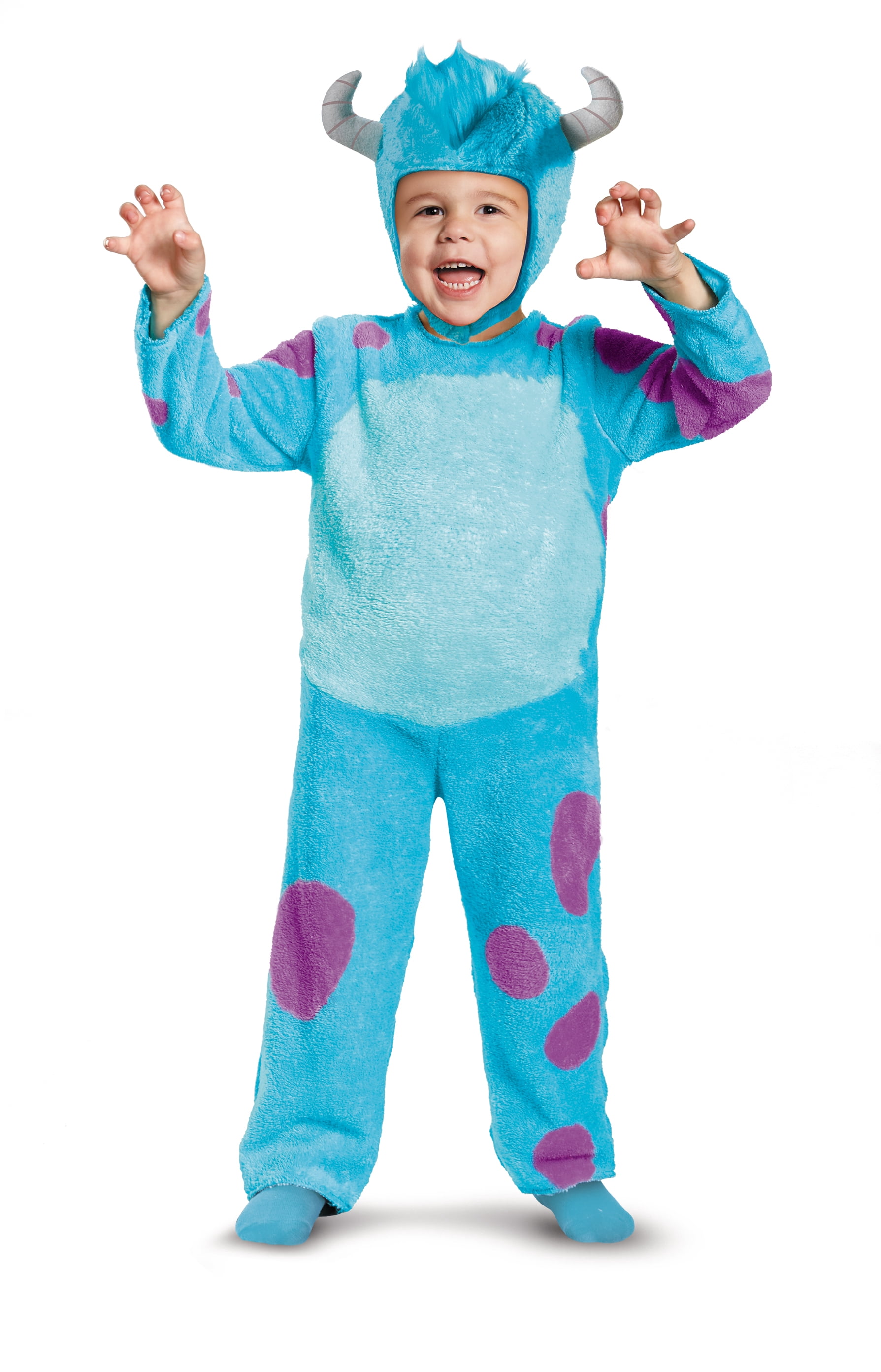 Monster University Inc, Sulley Halloween Costume for Toddler, Size 3-4T, by Disguise