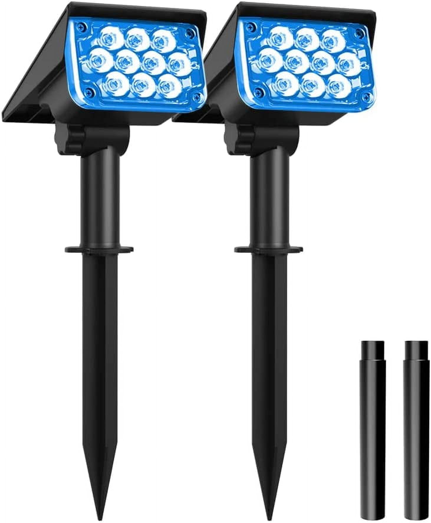 TSUN Solar Spot Lights Outdoor, Waterproof IP65 Solar Garden Landscape