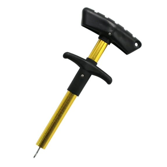 T Shape Fish Hook Remover Portable Hook Extractor Tool Aluminum Tube Hook Detacher Fish Hook Seperator Tool Enduring