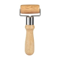 T Shape Pastry Roller Non-Stick Pizza Roller Dough Baker Roller Set Wooden Rolling Pin Wooden Dough Roller Kitchen Pin Pastry Tool