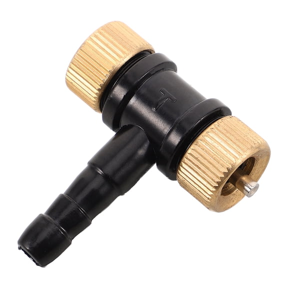 T Shaped Dual Head Tire Valve Nozzle for Car and Motorcycle Air Pump Quick Inflation