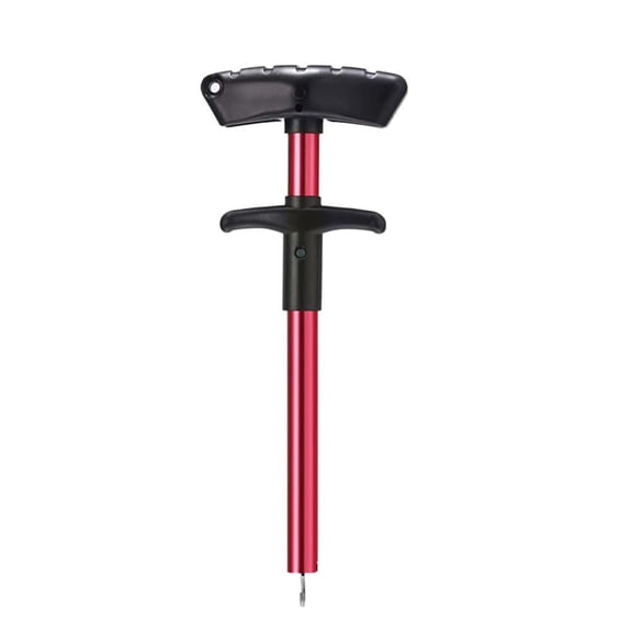 T-Shaped Fish Hook Remover - Metal Tool with Ergonomic Handle